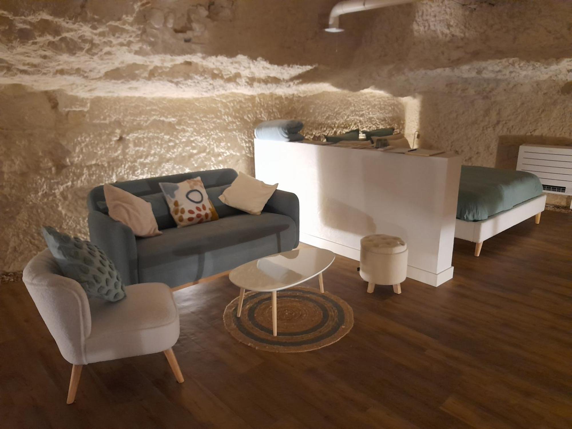 Апартаменты La Grotte Du Bonheur Канже Экстерьер фото