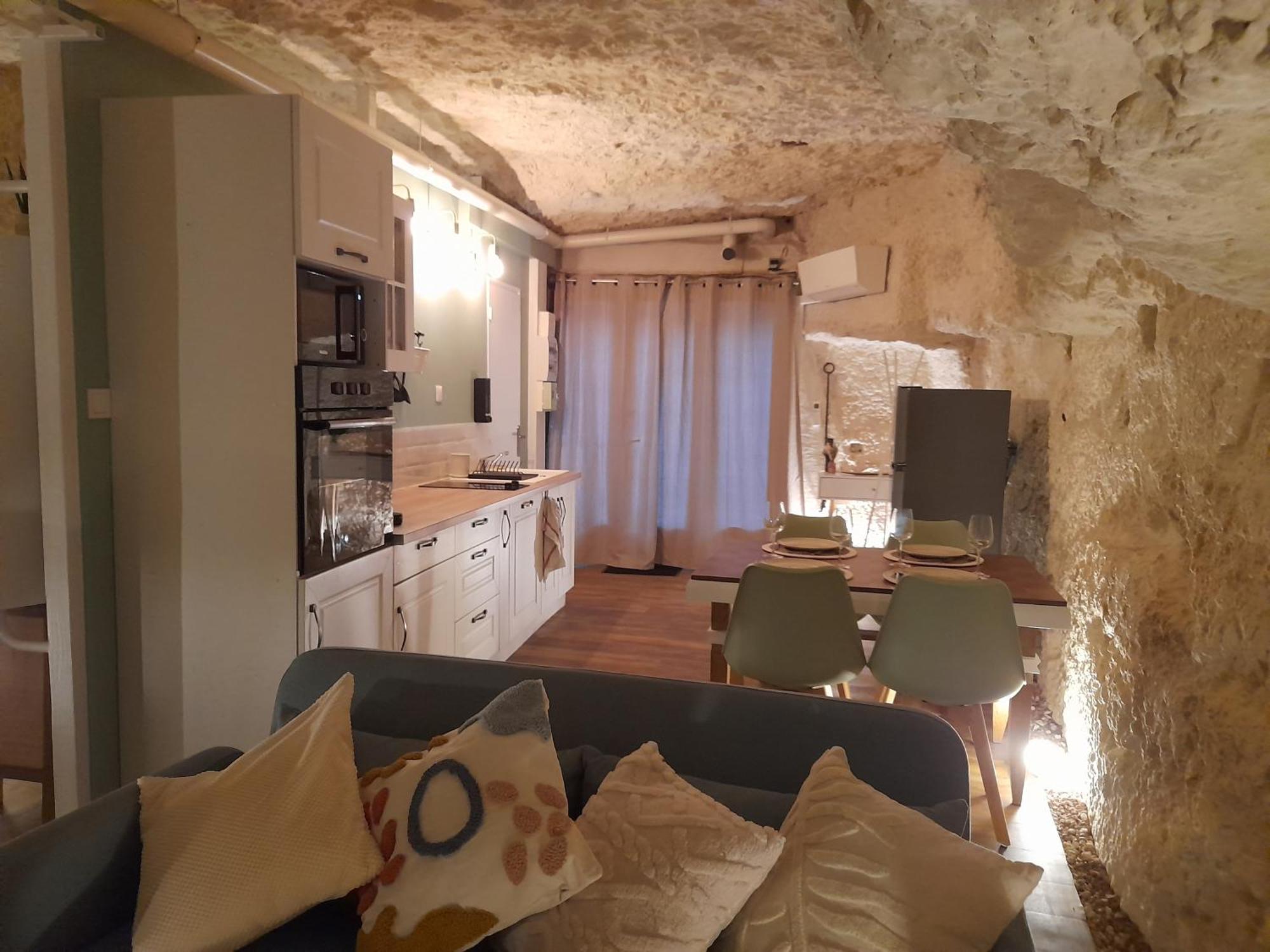 Апартаменты La Grotte Du Bonheur Канже Экстерьер фото